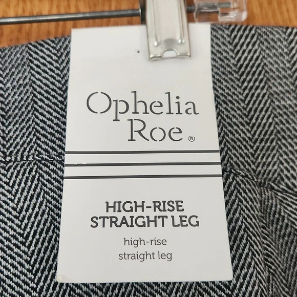 NWT Ophelia Roe High-rise straight leg pants Size 1X - Picture 6 of 11